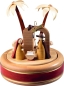 Preview: Spieldose - modernes Desing- Christi Geburt , 18 cm hoch